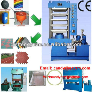 rubber vulcanizing machine/rubber tiles machine/rubber floor making machine