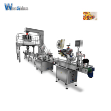 Automatic Chocolate Granule Jar Can Filling Packing Machine