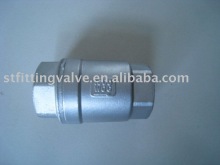 spring check valve