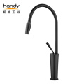 Modern Design Brass Black Kitchen Sink Mixer Faucets