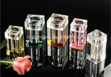 2016 New fashion glass crystal toothpick box container