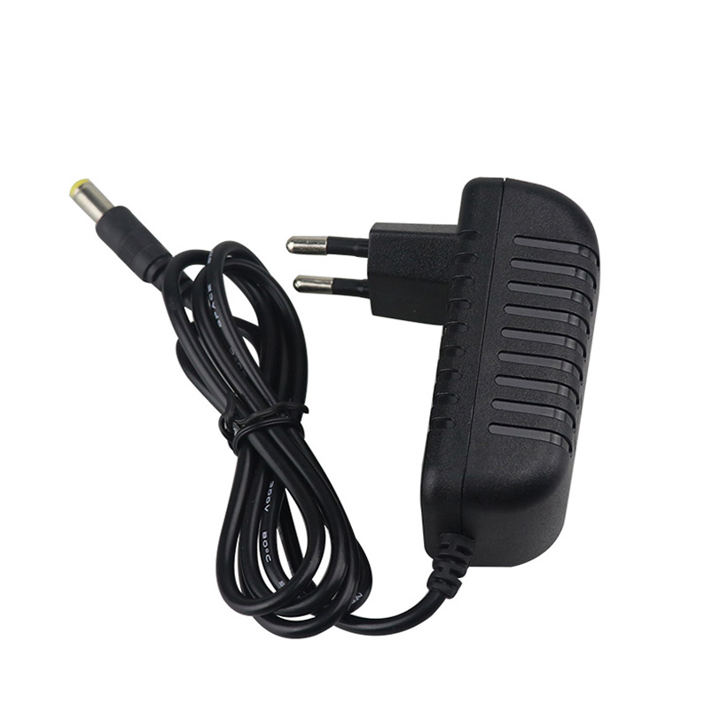 9V 1A switch adapter with EU plug adapter