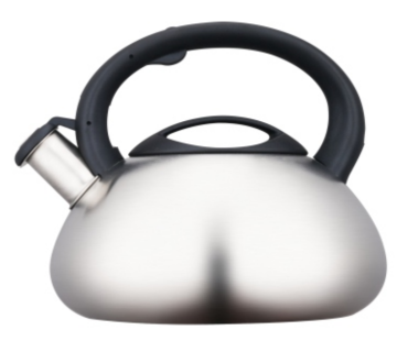 5.0L Stainless Steel Whistling Teakettle with satin polished