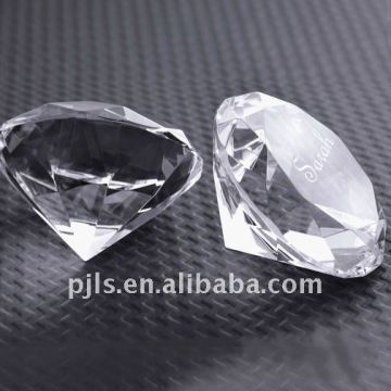 crystal diamond paperweight ,diamond decoration