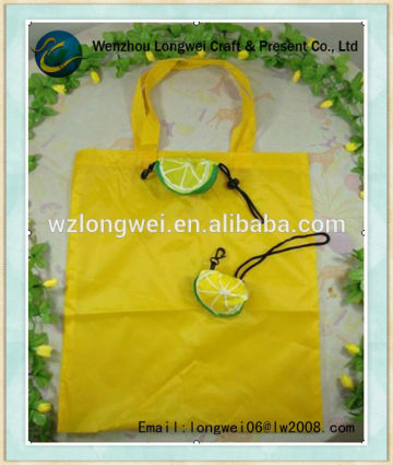 funny wholesale fold up reusable shopping bags/fashion shopping bag