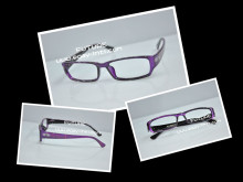 Dark Purple Frame Plastic glasses