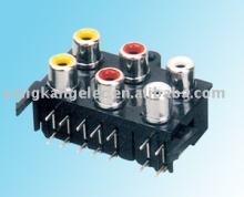RCA Jacks(CYB-3.2-6DW5-100  6750)