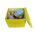 APEX Yellow Foldable Clothing Fabric Storage Bins