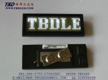 led mini moving sign board-B1238W