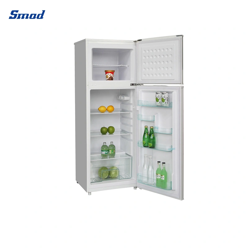 Smad 280L Manual Defrost Double Door Refrigerator and Freezer