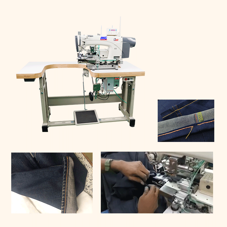 Bottom Hemming Chainstitch Industrial Hem