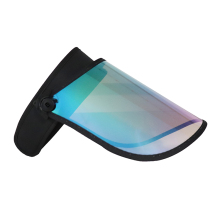 Rainbow transparent PVC visor cap sun visor hat