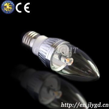 E27- 4W High Power LED Clear Candle Bulbs,Led Candle Bulb
