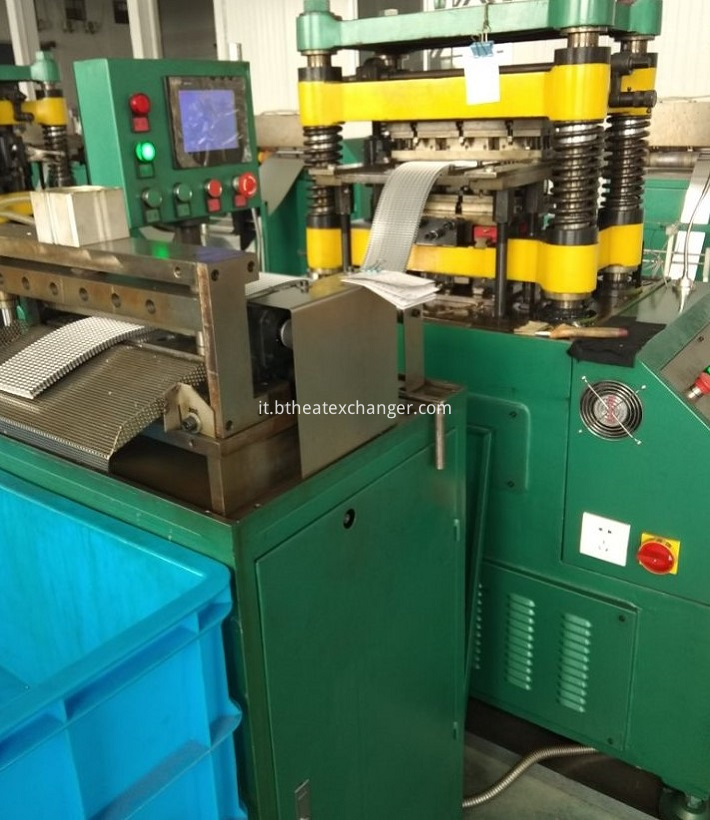 Fin Forming Machine