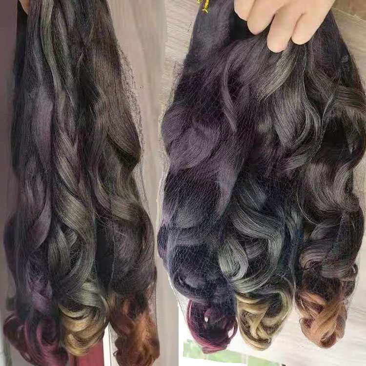 Synthetic French Curl Braiding Hair 150g wavy braiding hair curly braids attachment hair extensions
