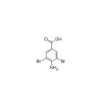 Caliente venta del CAS de ácido 4-Amino-3,5-Dibromobenzoic 4123-72-2