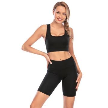 Neu Damen Kurzarm Fitnesssets