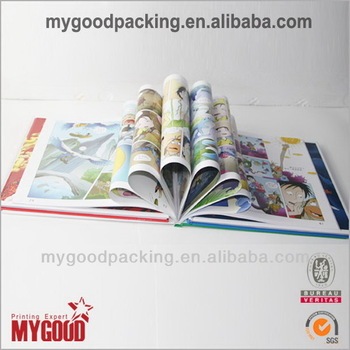 Super quality branded hardback book printing books