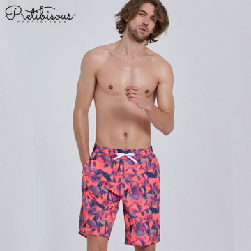 Mens quick dry plus size swim trunks