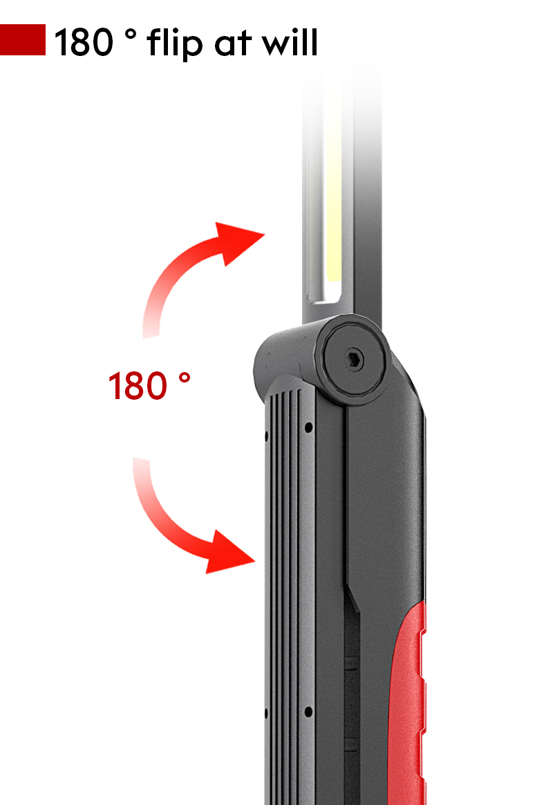 Latest best product in the industry  emergency IPX5 ETL certificate magnetic work light with fire work light