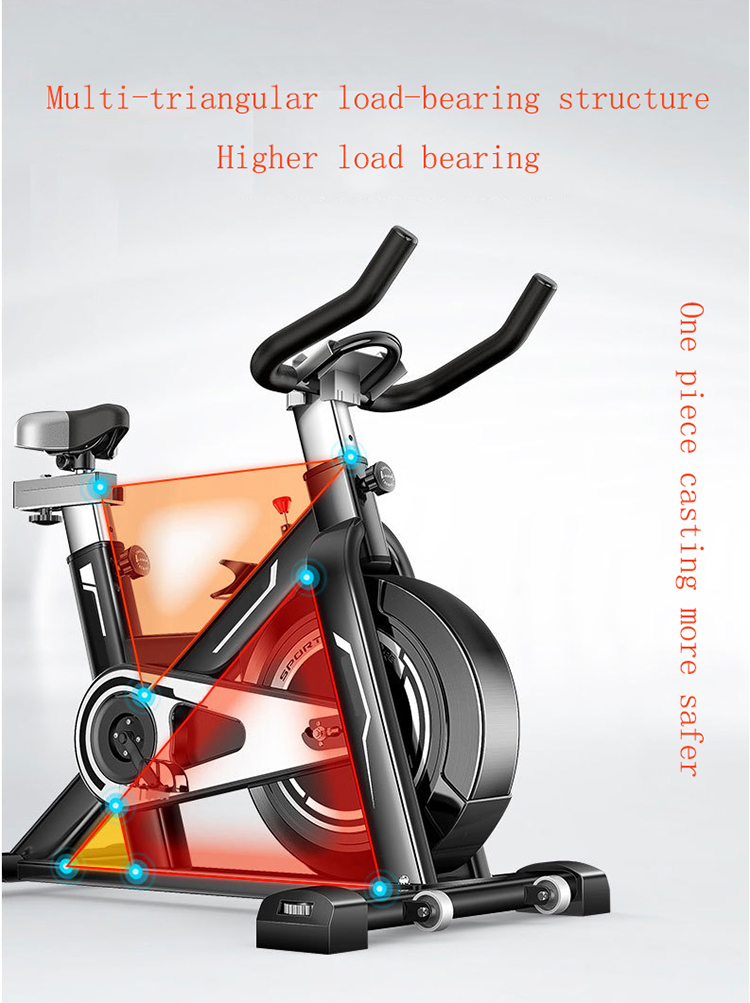 Indoor cycling exercise bike commercial spinning bike