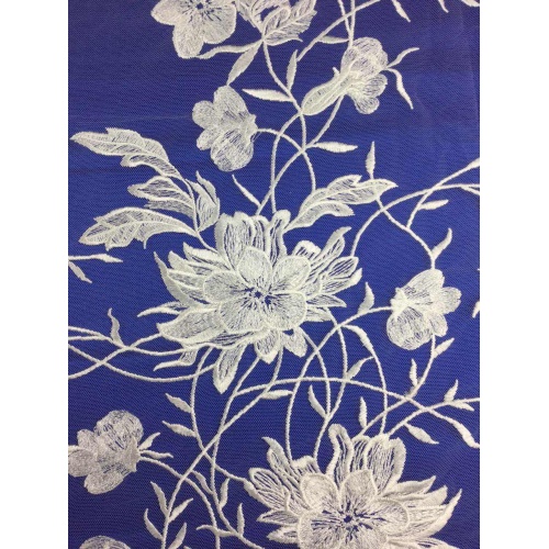 High Quality Lace Custom Embroidery Fabric