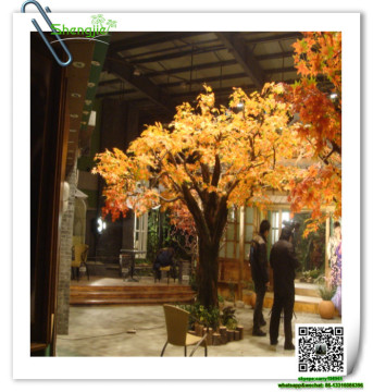SJFS-03 ornamental foliage plants stage decoration artificial maple tree removable artificial tree