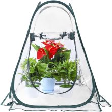 Portable Pop-Up Greenhouse Tent for Indoor/Outdoor Planting and Gardening
