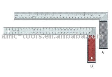 Try square,aluminium handle(A)/zinc handle(B)(square,try square,hand tools)