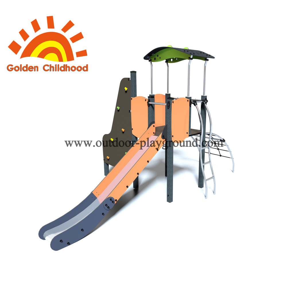 Climber Slide Panel Outdoor Playground Equipment For Children