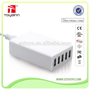 50W 5 port usb charger power port 5, multi port usb charger