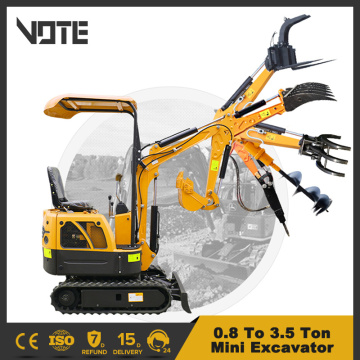 China 1 Tonne Excavator for Sale