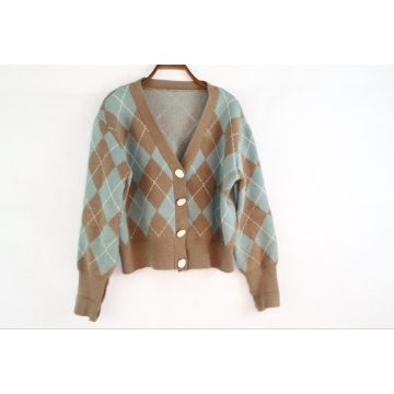 Manteau cardigan en laine en laine en laine en laine