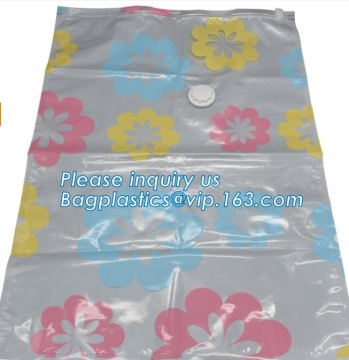 storage pocket compression bag, vacuum tote bag for bedding storage, huge volume cube vacuum bag