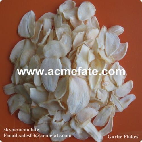 Chinese manufacturer supply natural dry garlic slice / white garlic
