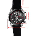 Stainless steel Custom Chronograph Wrist watch