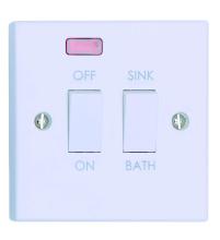 20A Dual Emersion Heater Switch