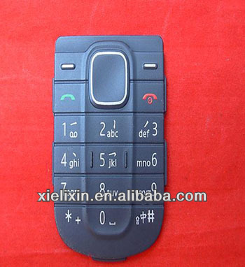 laser etched silicone cell phone keypad