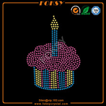 Cupcake shirt rhinestone transfers wholesale