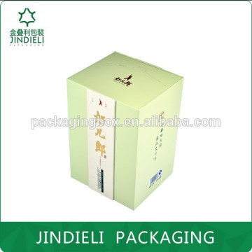 beauty white spirit packaging cardboard box