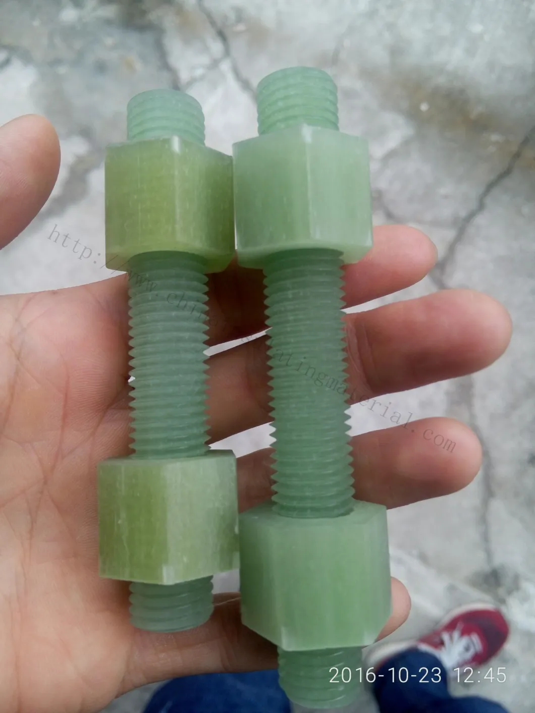 FRP Structural Fiberglass Rod, Threaded Rod, Nuts, Fastener Insulation Nuts