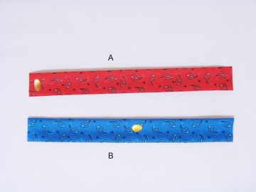 Plastic Laser Iconic Slap Bracelets