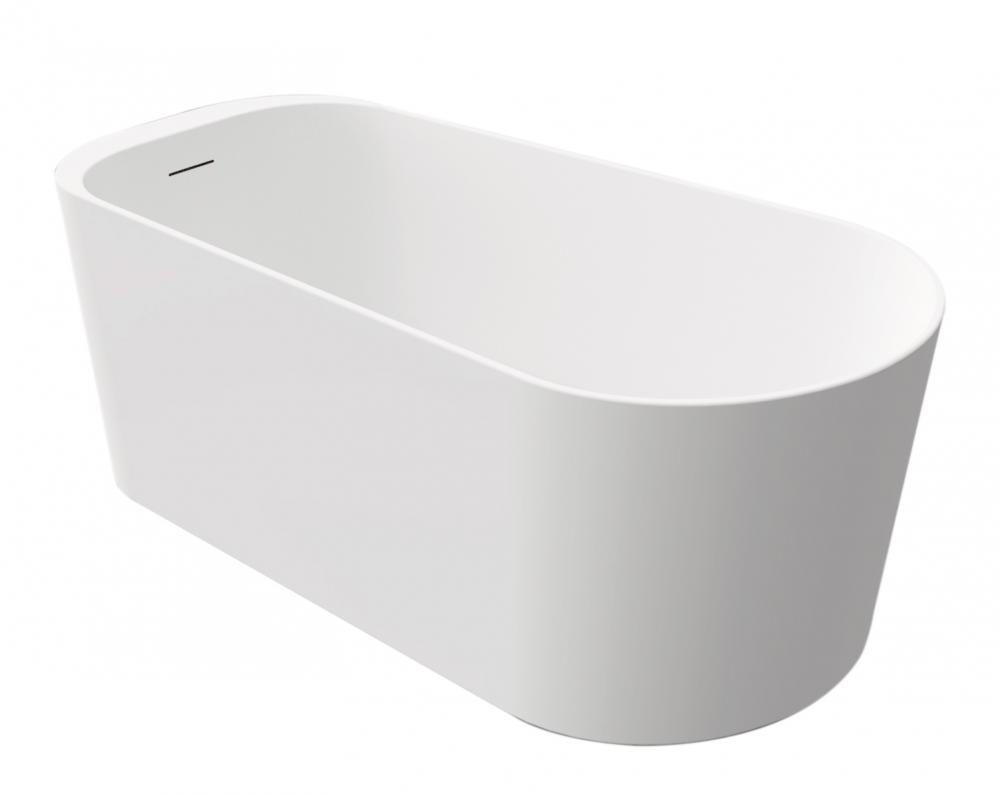 White Thinner Acrylic Standing Tub