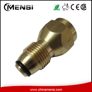gas propane brass 1 pound safest tank refill adapter