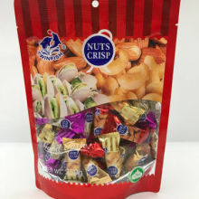 Nuts crisp, candy with peanut, almond, cashew, pistache