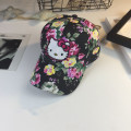 Nouveaux chapeaux de broderie 3D Hello Kitty Girl