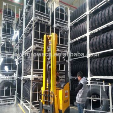 Movable Metal Stacking Tire Rack