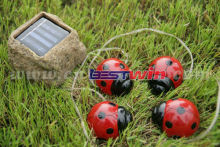 Solar ladybug light