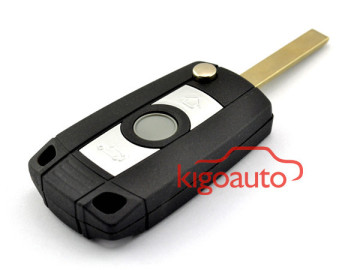 Refit Flip key shell 3 button HU92 for BMW car refit key case