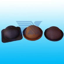 Glass fiber filter cap